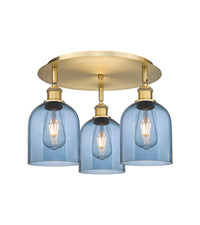 Ballston Semi-Flush Mount Satin Nickel