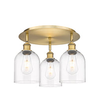 Ballston Semi-Flush Mount Satin Nickel