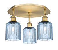 Ballston Semi-Flush Mount Satin Nickel