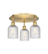 Ballston Semi-Flush Mount Satin Nickel