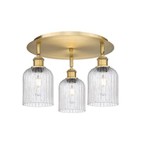 Ballston Semi-Flush Mount Satin Nickel