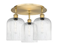 Ballston Semi-Flush Mount Satin Nickel