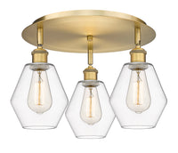 Ballston Semi-Flush Mount Satin Nickel