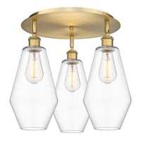 Ballston Semi-Flush Mount Satin Nickel