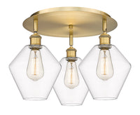 Ballston Semi-Flush Mount Satin Nickel Finish