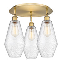 Ballston Semi-Flush Mount Satin Nickel