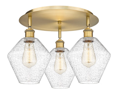 Ballston Semi-Flush Mount Satin Nickel Finish
