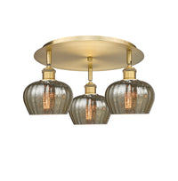 Ballston Semi-Flush Mount Satin Nickel