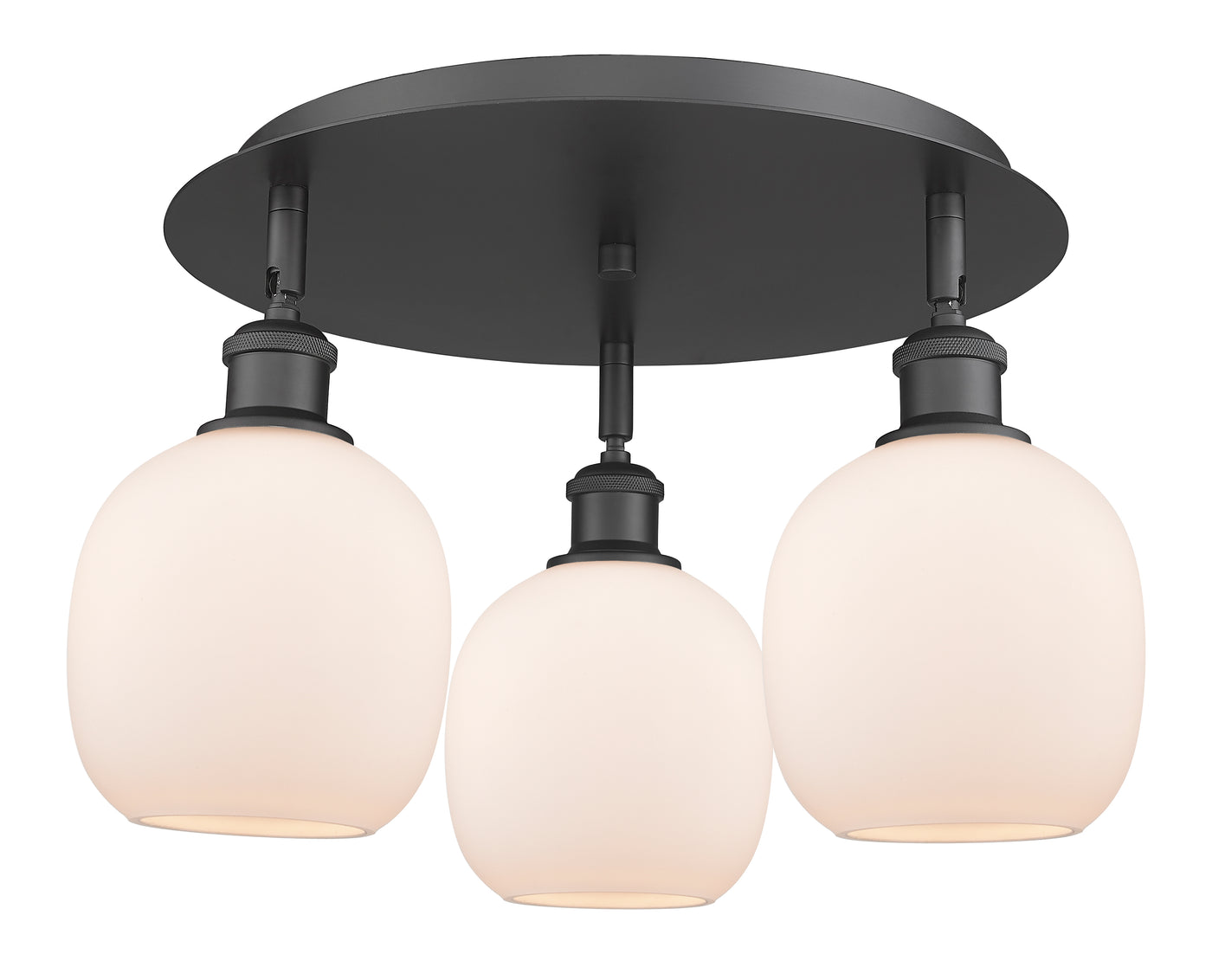 Ballston Semi-Flush Mount Satin Nickel