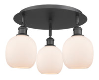 Ballston Semi-Flush Mount Satin Nickel