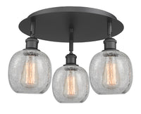 Ballston Semi-Flush Mount Satin Nickel