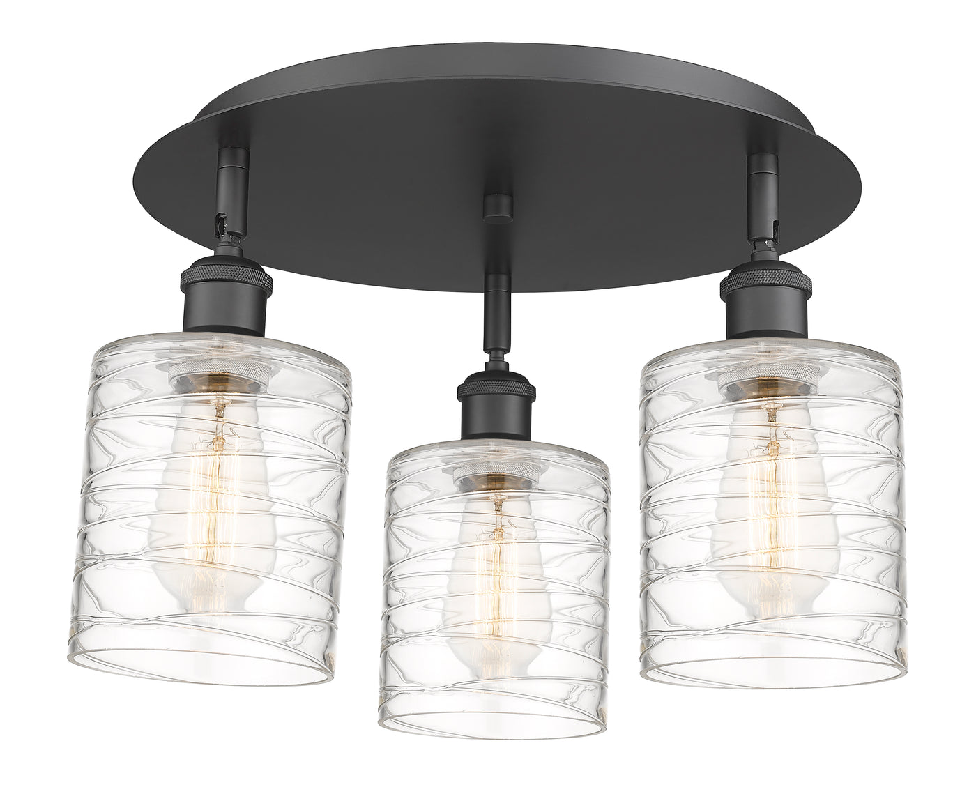 Ballston Semi-Flush Mount Satin Nickel