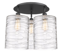 Ballston Semi-Flush Mount Satin Nickel