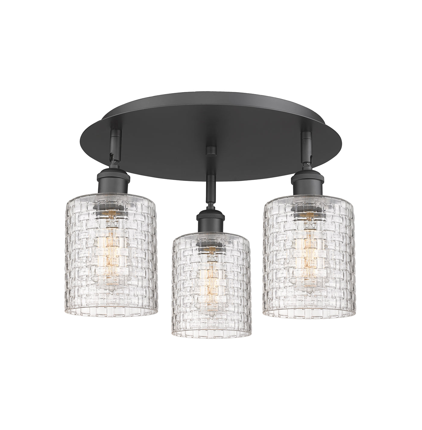 Ballston Semi-Flush Mount Satin Nickel