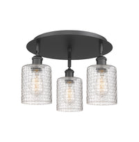 Ballston Semi-Flush Mount Satin Nickel