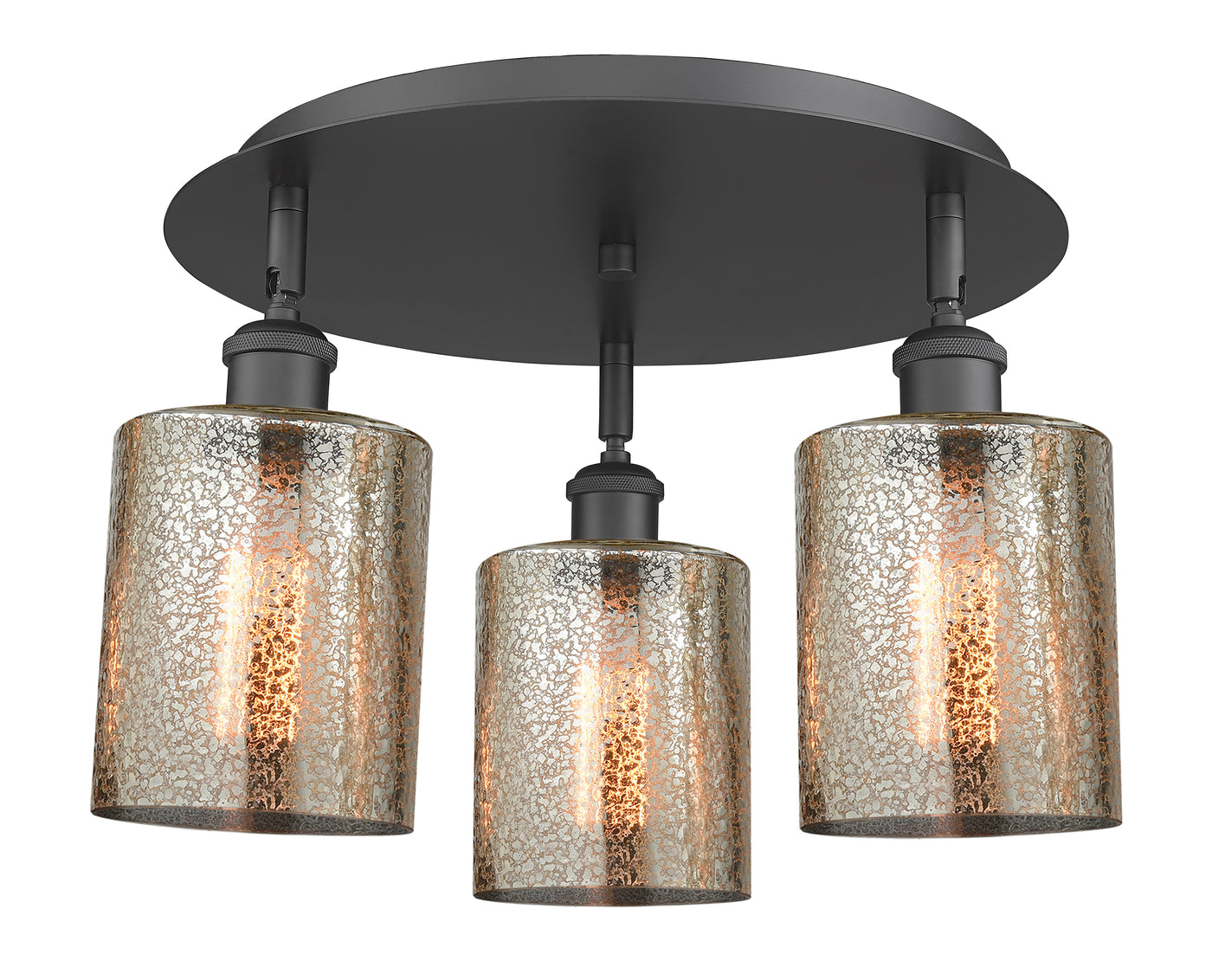 Ballston Semi-Flush Mount Satin Nickel