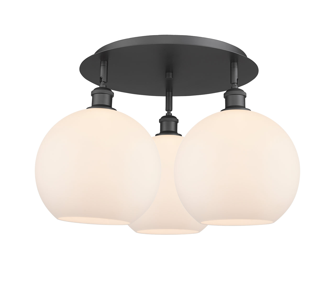 Ballston Semi-Flush Mount Satin Nickel