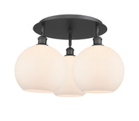 Ballston Semi-Flush Mount Satin Nickel