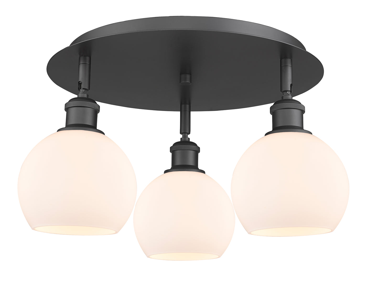 Ballston Semi-Flush Mount Satin Nickel