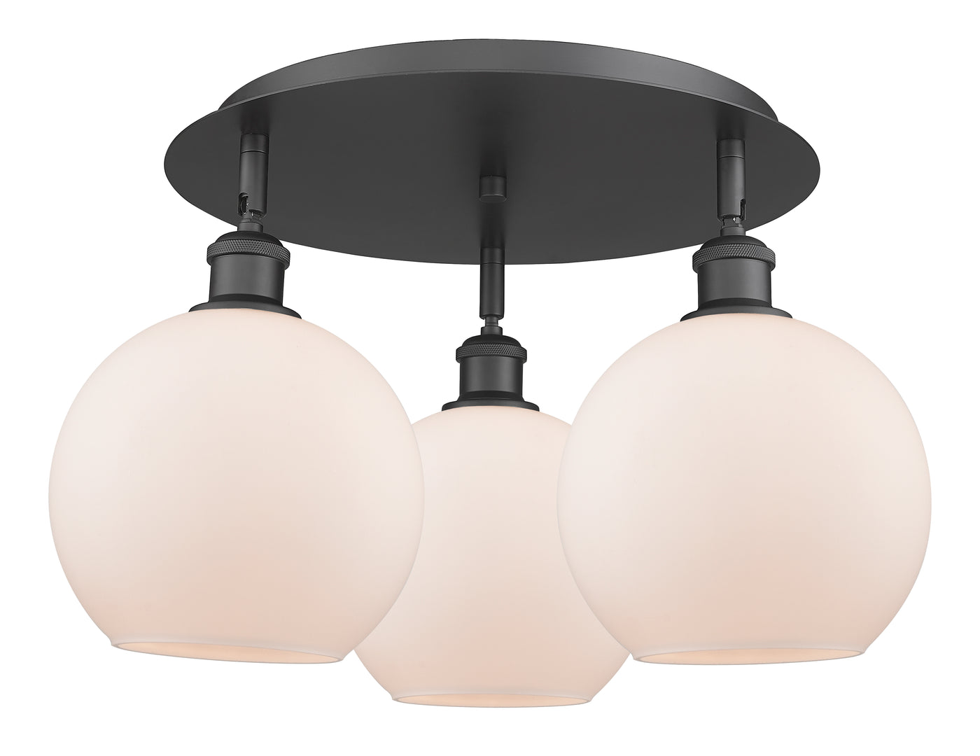 Ballston Semi-Flush Mount Satin Nickel
