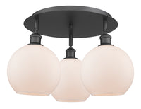 Ballston Semi-Flush Mount Satin Nickel