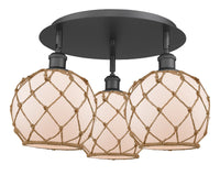 Ballston Semi-Flush Mount Satin Nickel
