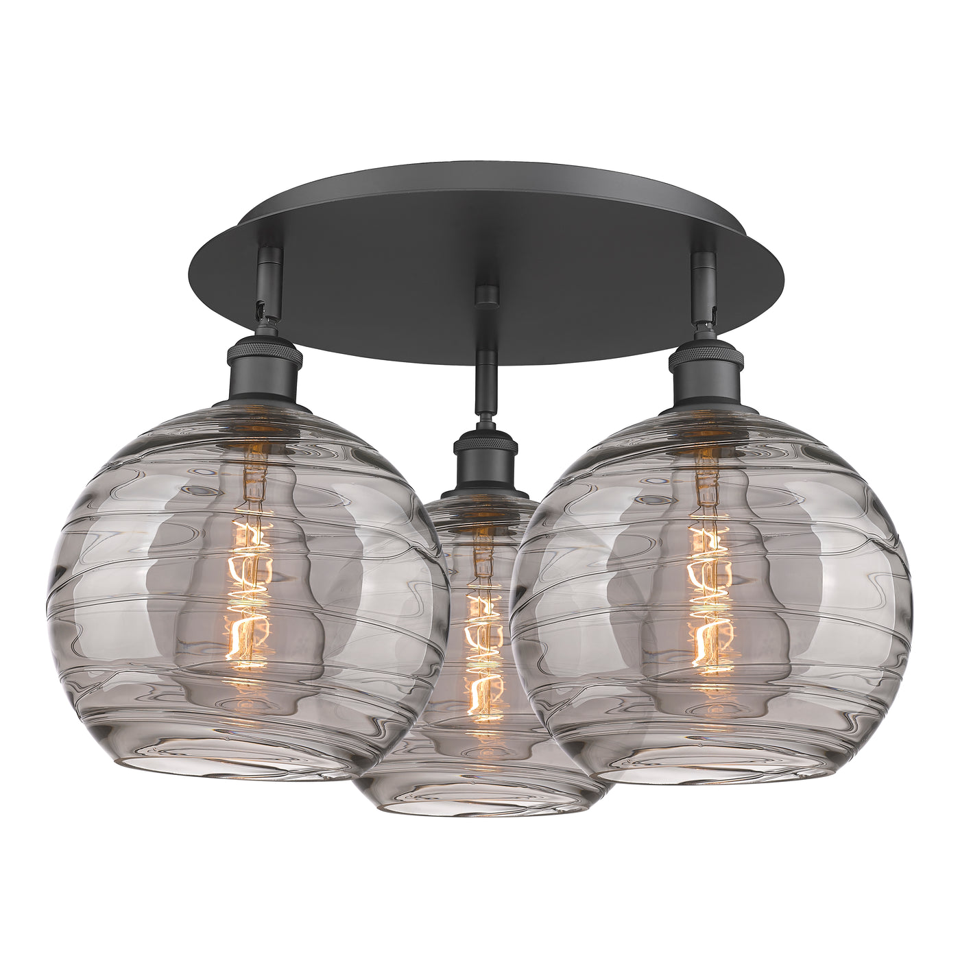 Ballston Semi-Flush Mount Satin Nickel