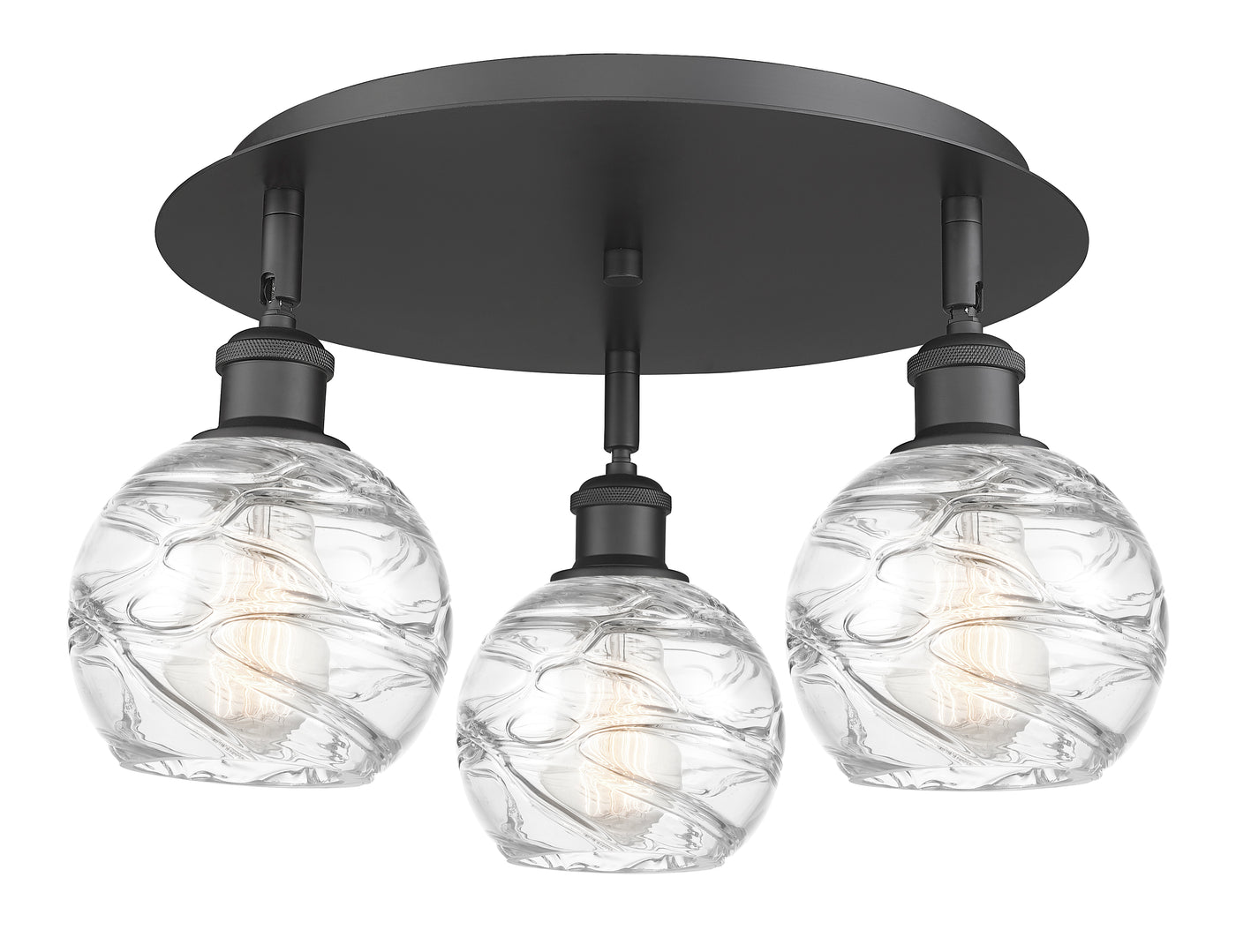 Ballston Semi-Flush Mount Satin Nickel Finish