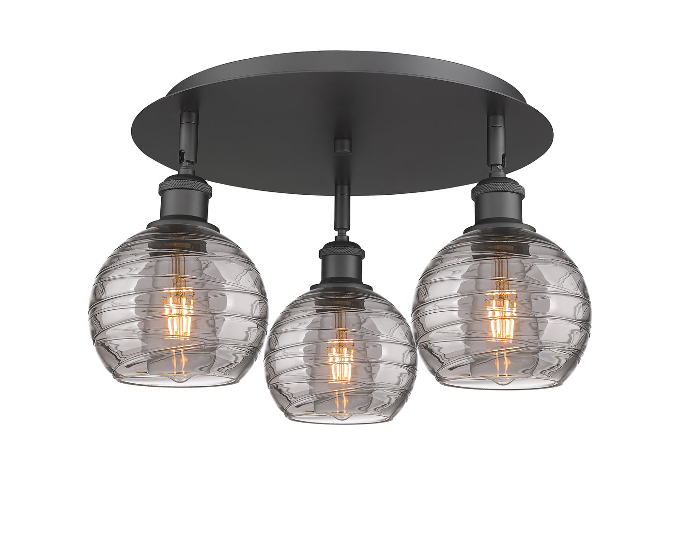Ballston Semi-Flush Mount Satin Nickel Finish
