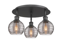 Ballston Semi-Flush Mount Satin Nickel Finish