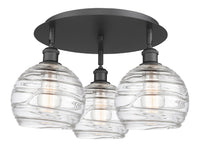 Ballston Semi-Flush Mount Satin Nickel