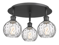 Ballston Semi-Flush Mount Satin Nickel