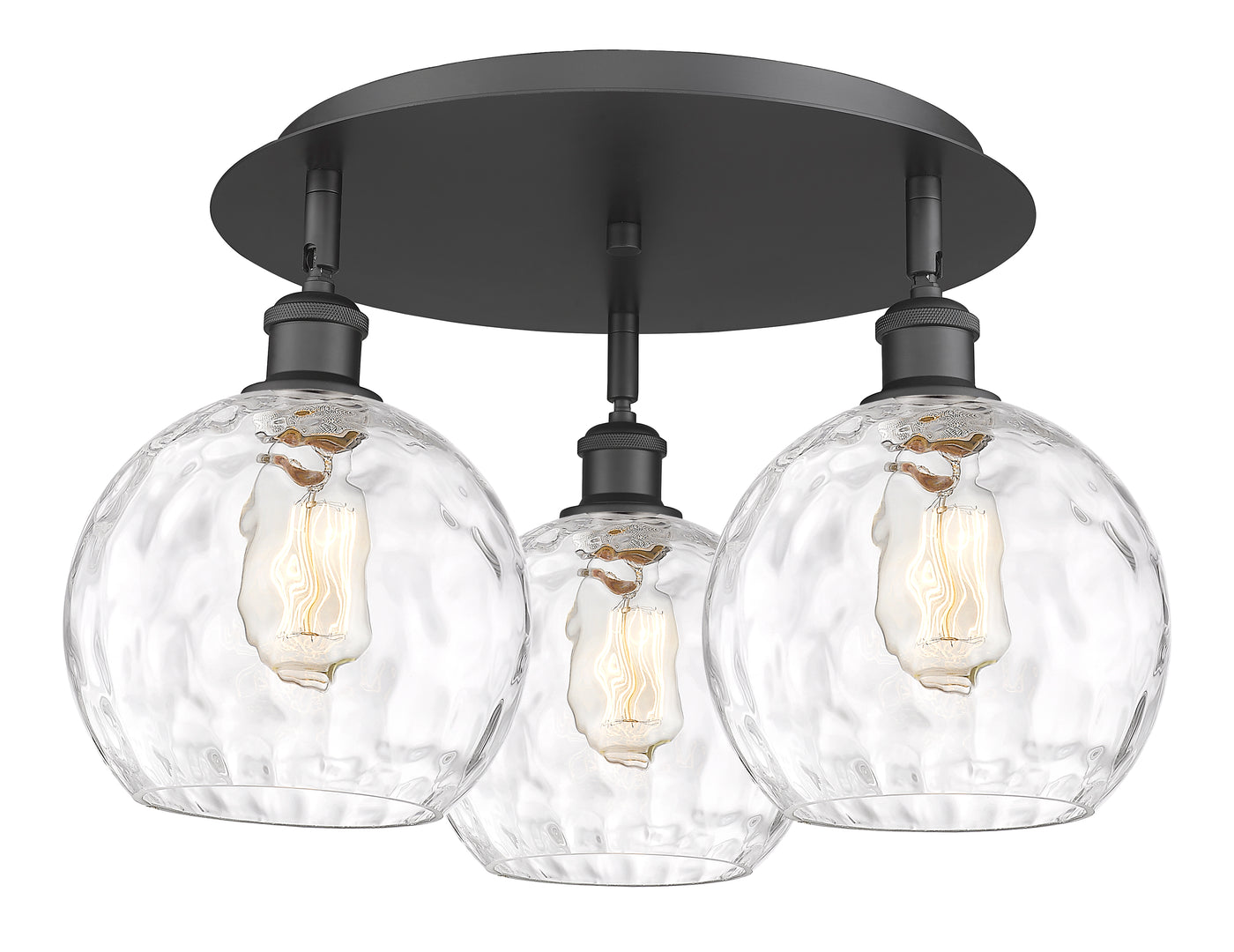 Ballston Semi-Flush Mount Satin Nickel