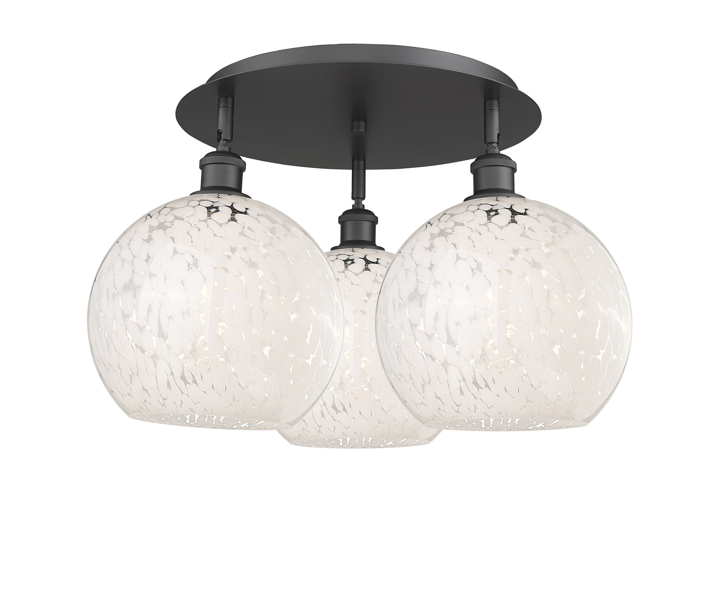 Ballston Semi-Flush Mount Satin Nickel