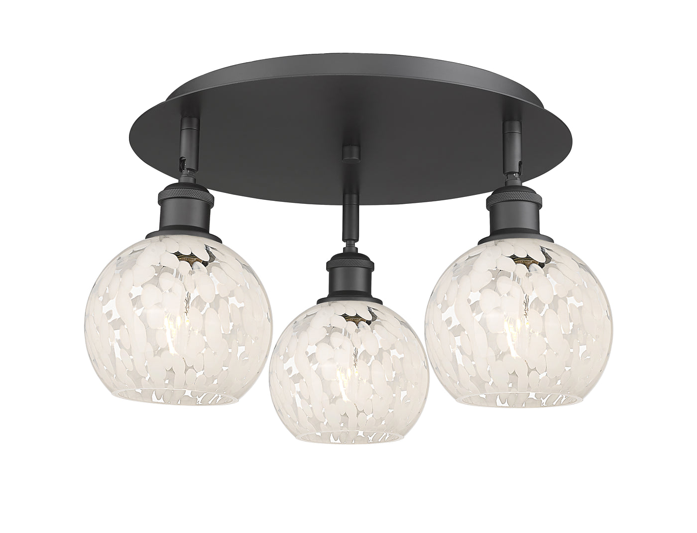 Ballston Semi-Flush Mount Satin Nickel