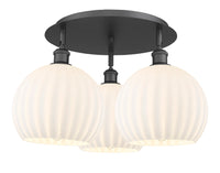Ballston Semi-Flush Mount Satin Nickel