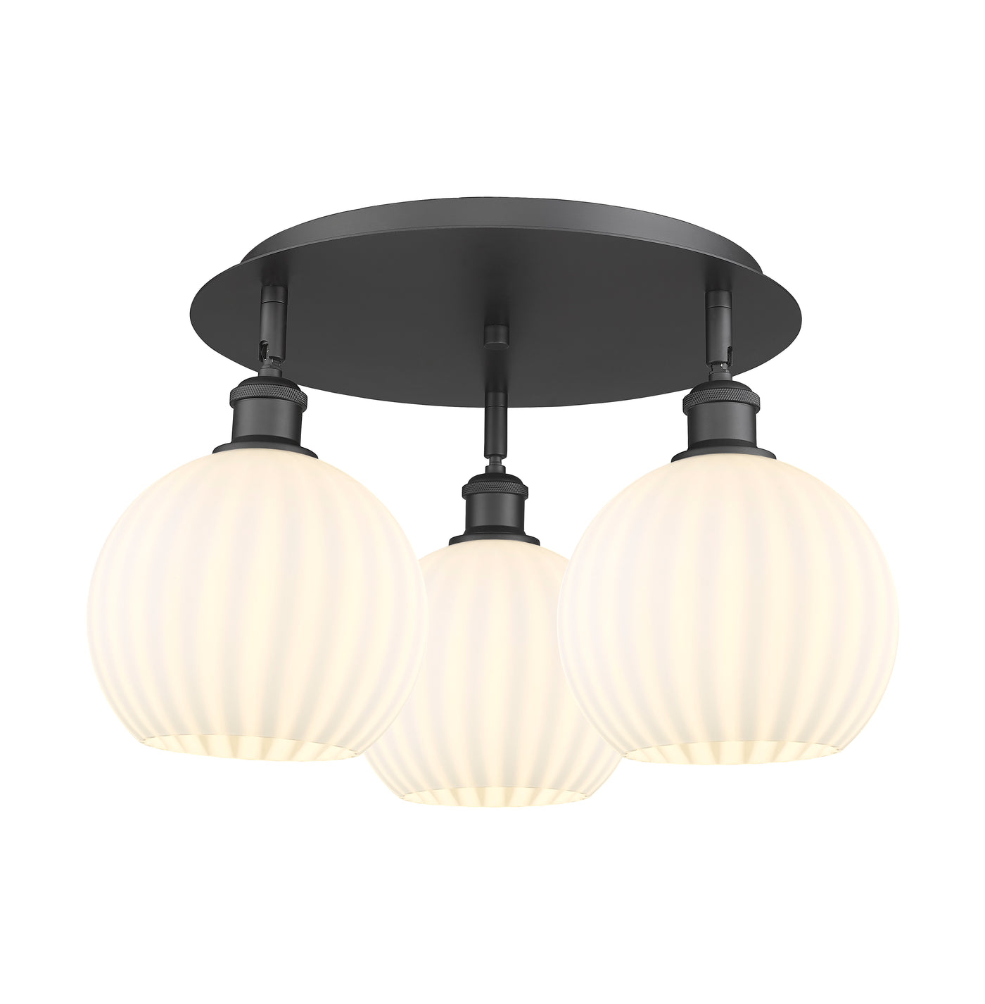 Ballston Semi-Flush Mount Satin Nickel Steel