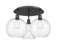 Ballston Semi-Flush Mount Satin Nickel