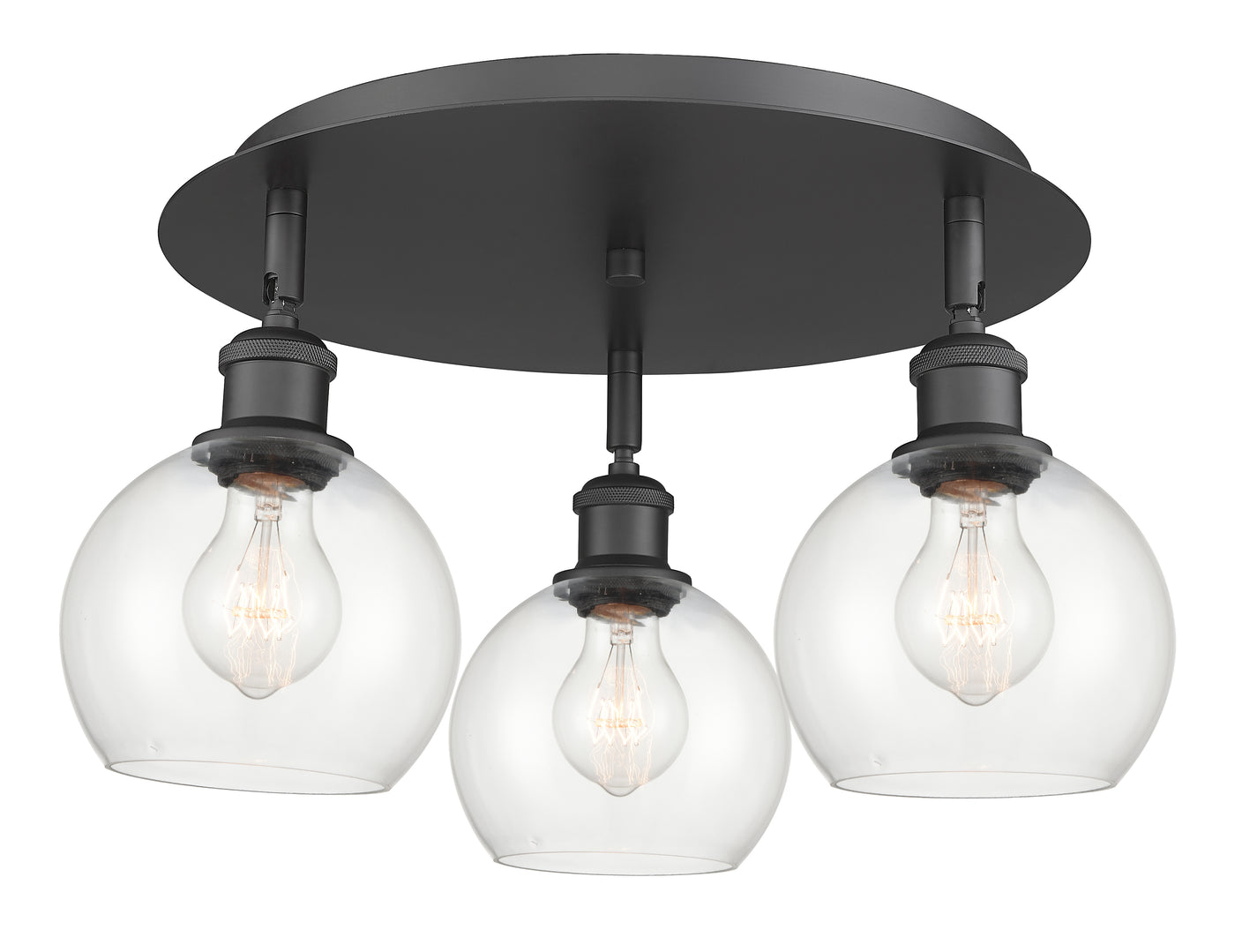 Ballston Semi-Flush Mount Satin Nickel