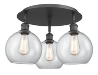Ballston Semi-Flush Mount Satin Nickel