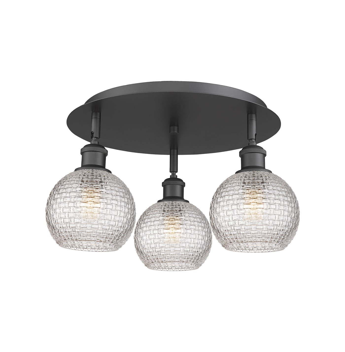 Ballston Semi-Flush Mount Satin Nickel