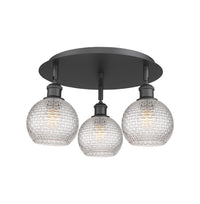 Ballston Semi-Flush Mount Satin Nickel