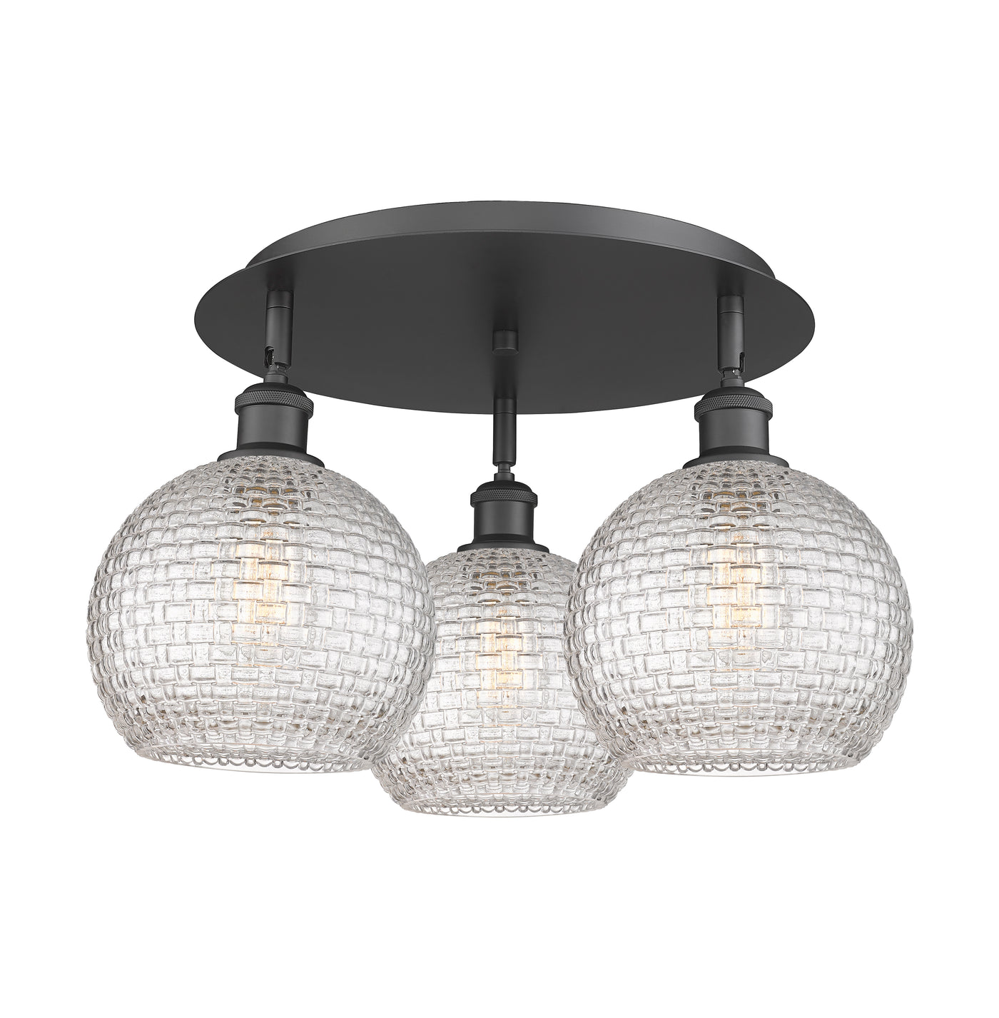 Ballston Semi-Flush Mount Satin Nickel