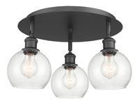 Ballston Semi-Flush Mount Satin Nickel