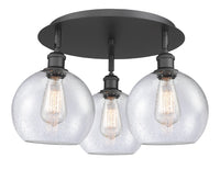 Ballston Semi-Flush Mount Satin Nickel