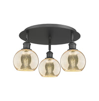 Ballston Semi-Flush Mount Satin Nickel