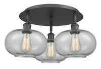 Ballston Semi-Flush Mount Satin Nickel