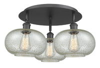 Ballston Semi-Flush Mount Satin Nickel
