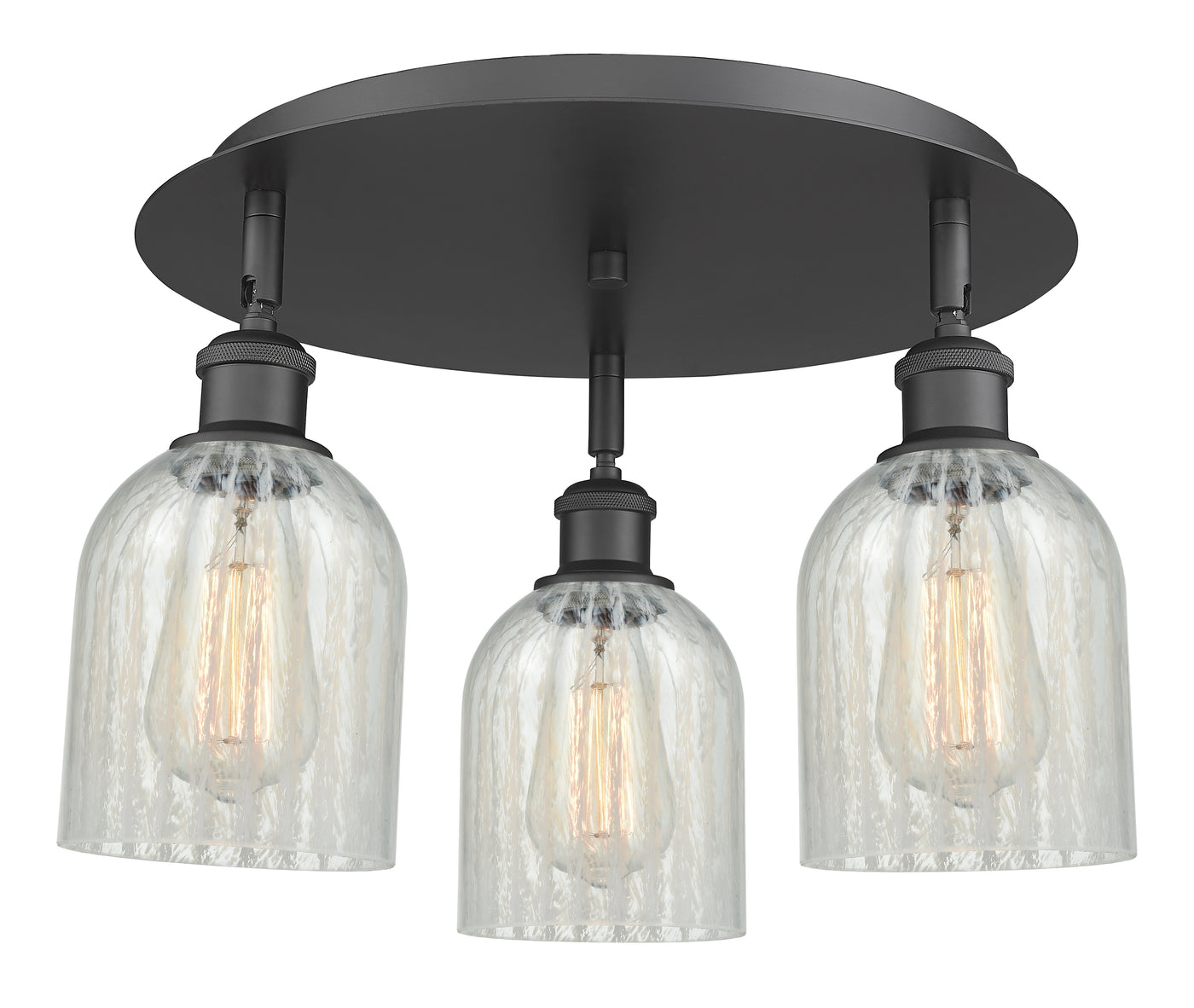 Ballston Semi-Flush Mount Satin Nickel