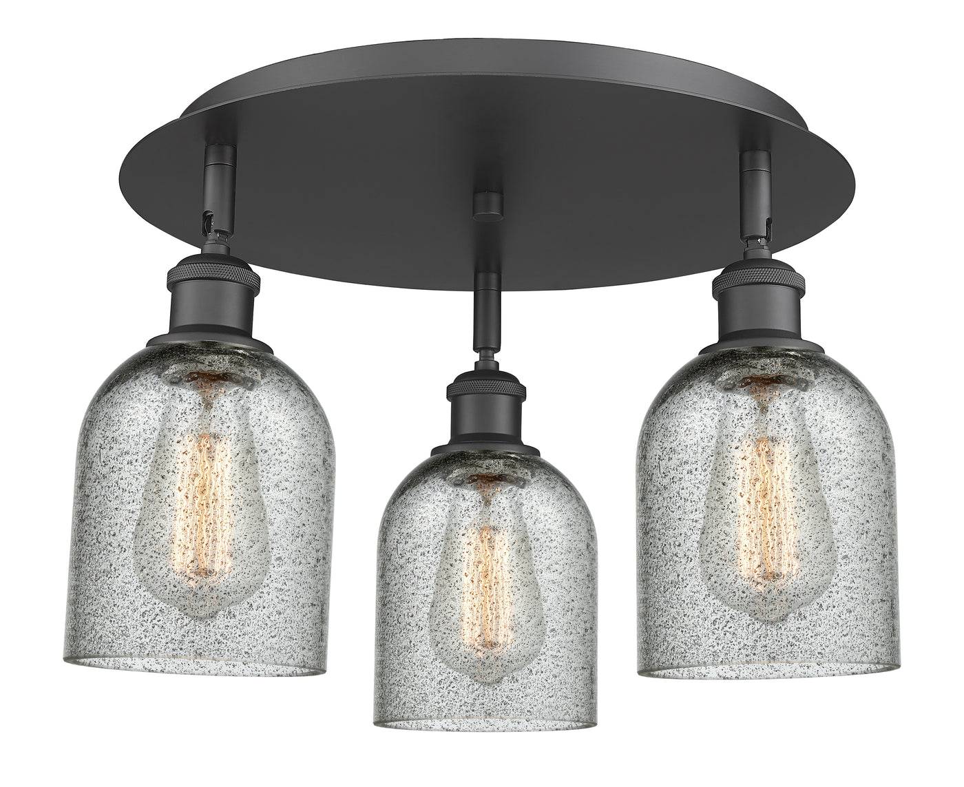 Ballston Semi-Flush Mount Satin Nickel